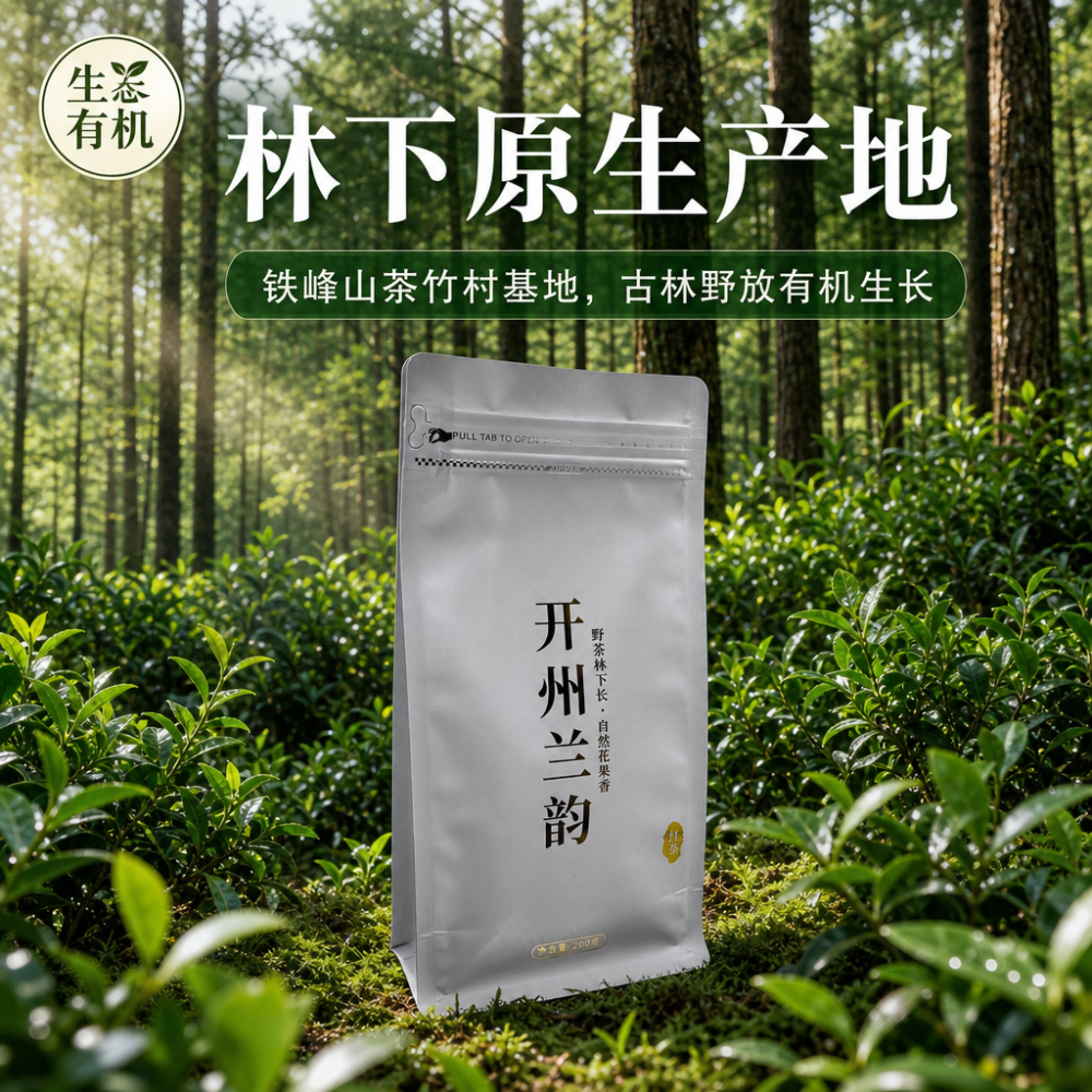 明前高山红茶鲜爽甘甜袋装口粮茶（红韵）